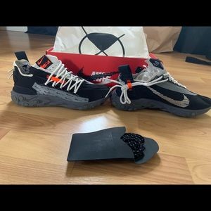 Nike ISPA React Black